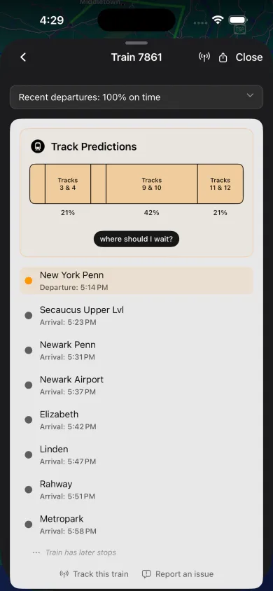 Track Rats Rail TrackRat - Real-Time Train Tracking